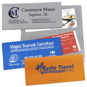 Funda para billetes de avión