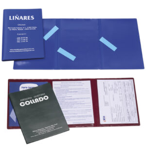Tríptico para documentación coche