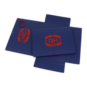 Carpeta con 3 solapas